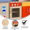 Flash Furniture Bright Beginnings Commercial Grade Wooden Children's Kitchen Stove with Integrated Storage MK-ME03522-GG - alternate 10
